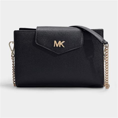 michael kors crossbody clutch black